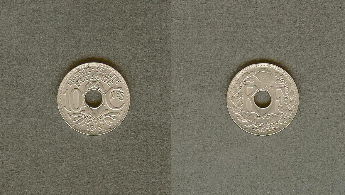 10 centimes Lindauer 1931 BU